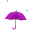 :umbrella with rain drops: