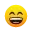 :grinning face with smiling eyes: