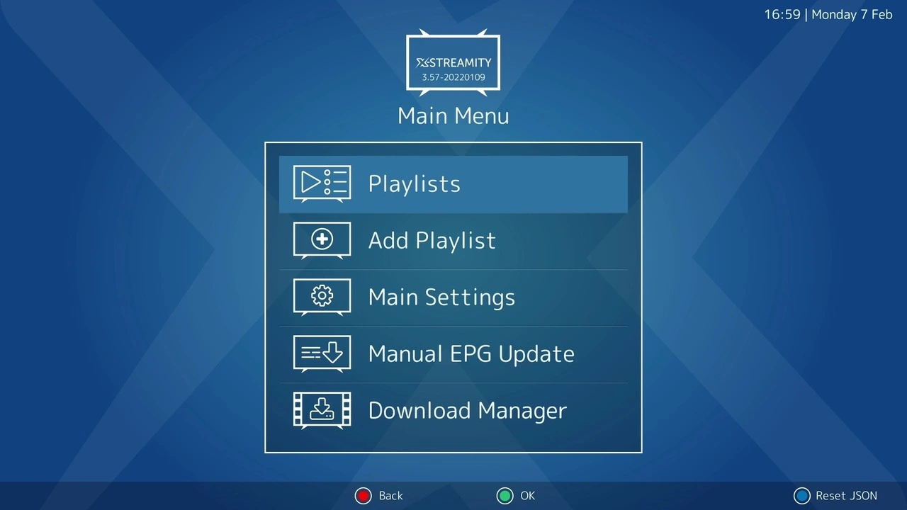 X-Streamity - Xtream Codes IPTV Player