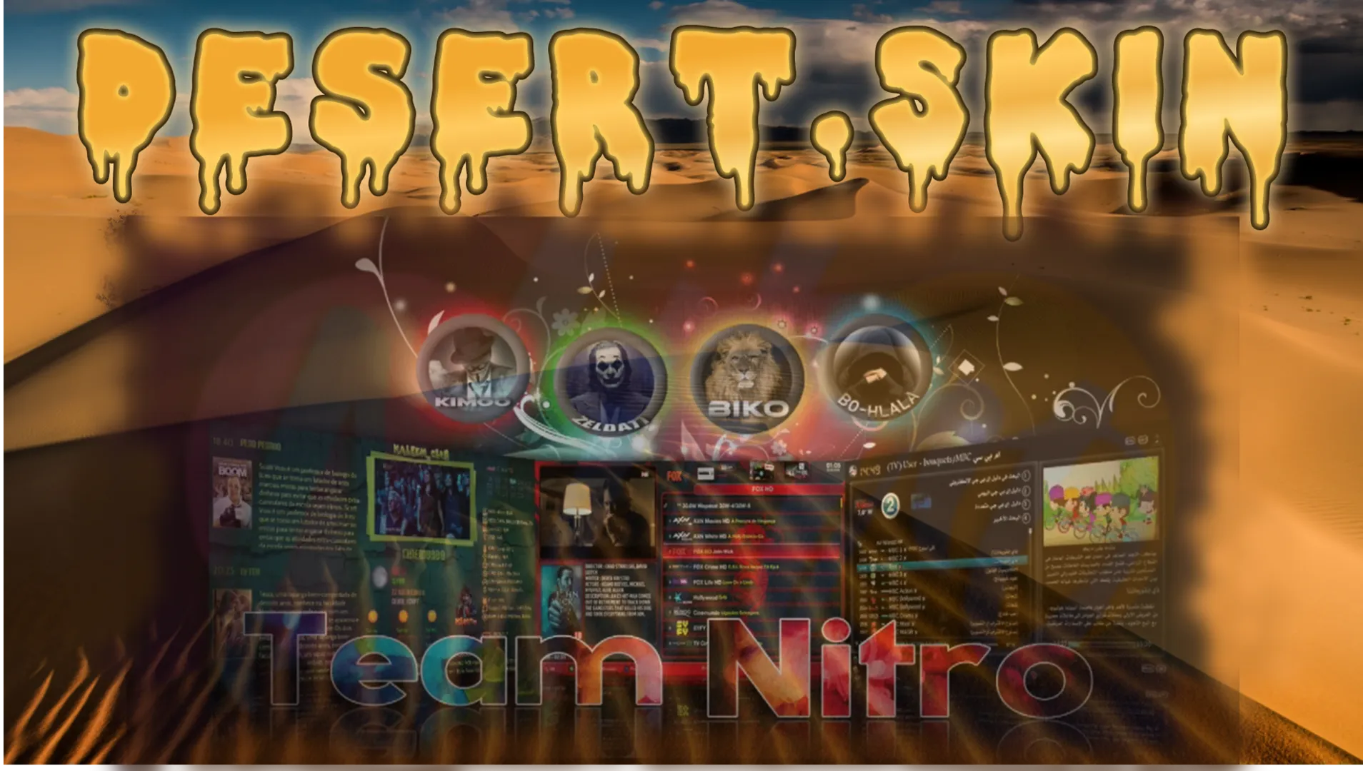DesertFHD Enigma2 Skin