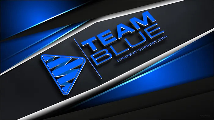 Bootlogo - team blue by oktus
