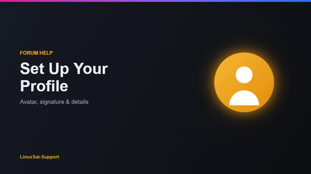 Cover banner for the Set Up Your Profile guide