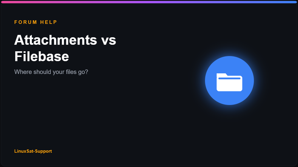 Attachments vs Filebase article cover image