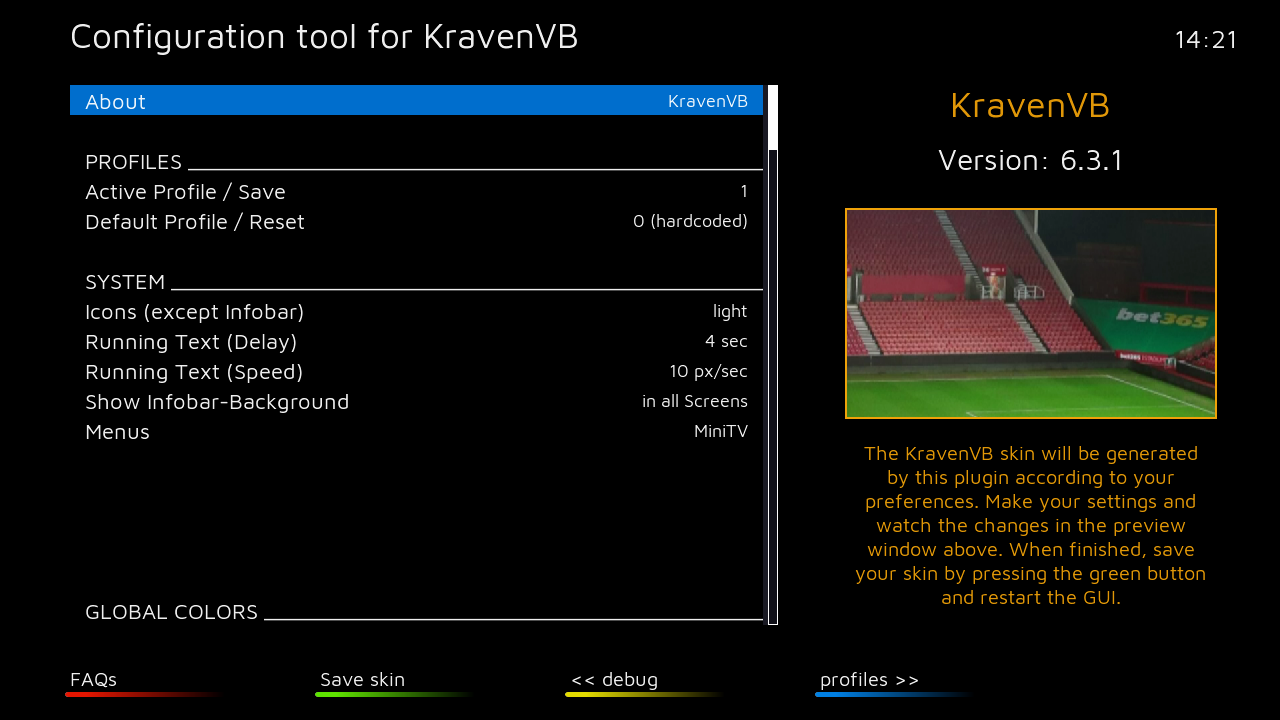 KravenVB Skin For OpenATV - Open Blackhole - VTi