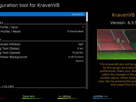 KravenVB Skin For OpenATV - Open Blackhole - VTi