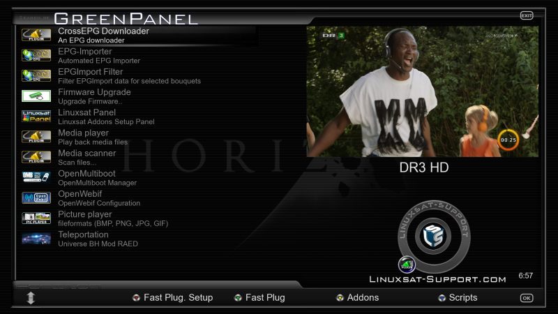 Skin Linuxsat Horizon