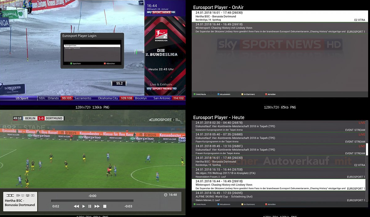 Eurosport Player Plugin