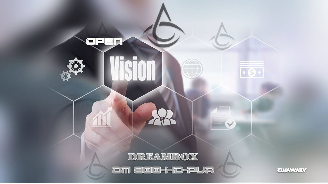 Open Vision Enigma2 Dreambox DM800 HD PVR Boot Logo by elhawary