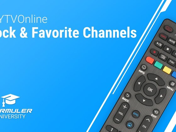 MYTVOnline Lock and Favorite Channels