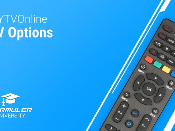 MYTVOnline TV Options