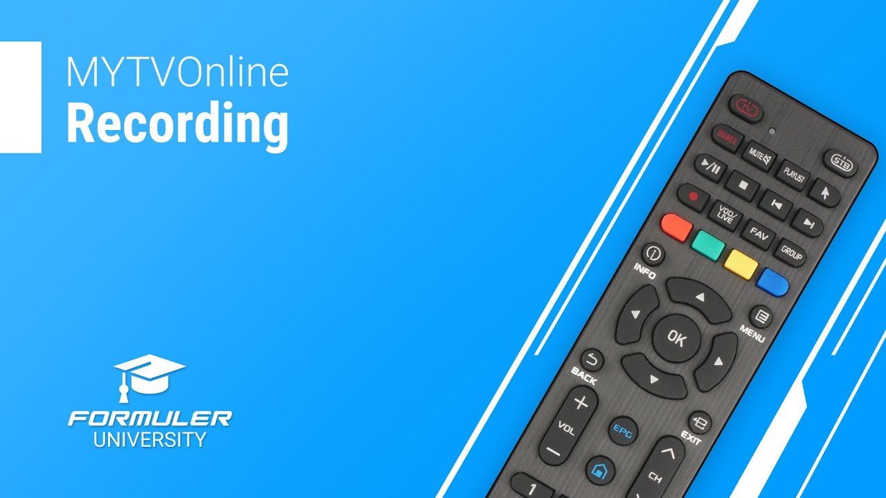 MYTVOnline Recording