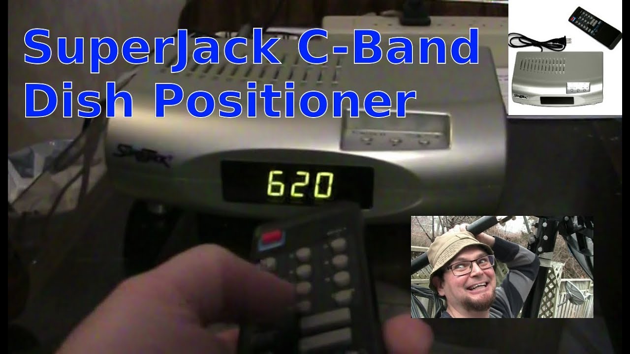 SuperJack C-Band Satellite Dish Positioner