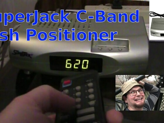 SuperJack C-Band Satellite Dish Positioner