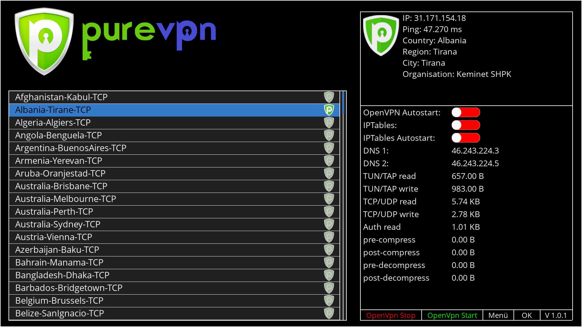 PureVPN-Manager