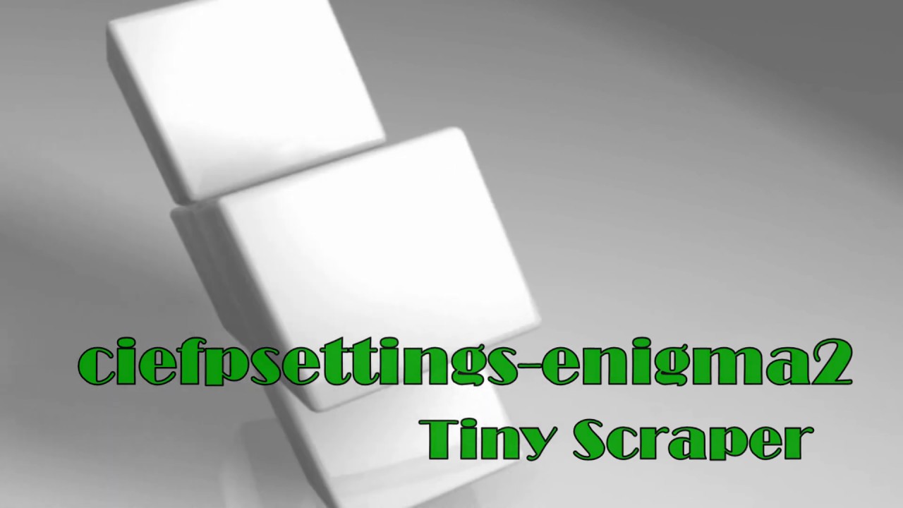 CiefpSettings Enigma2 Tiny Scraper
