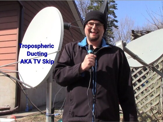 Tropospheric Ducting - AKA - Over the air TV DXing - 100 mile TV Antenna